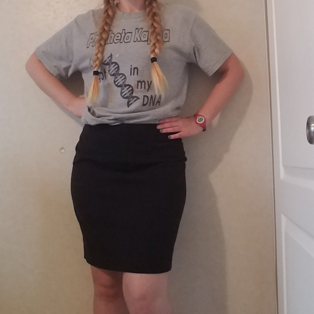 Covington Black Skirt Petite